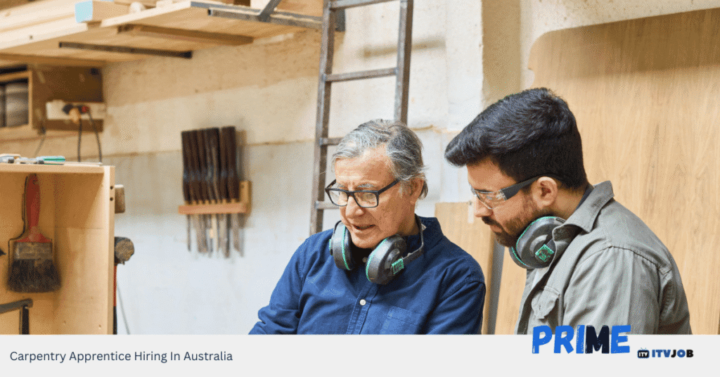Carpentry Apprentice Hiring In Australia