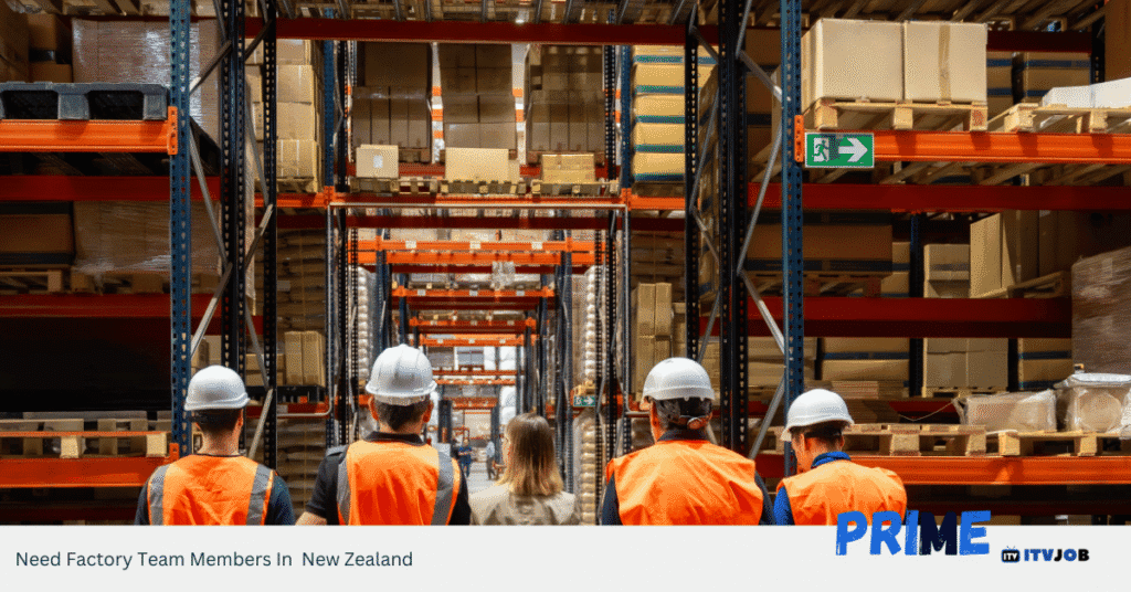 Need Factory Team Members In New Zealand