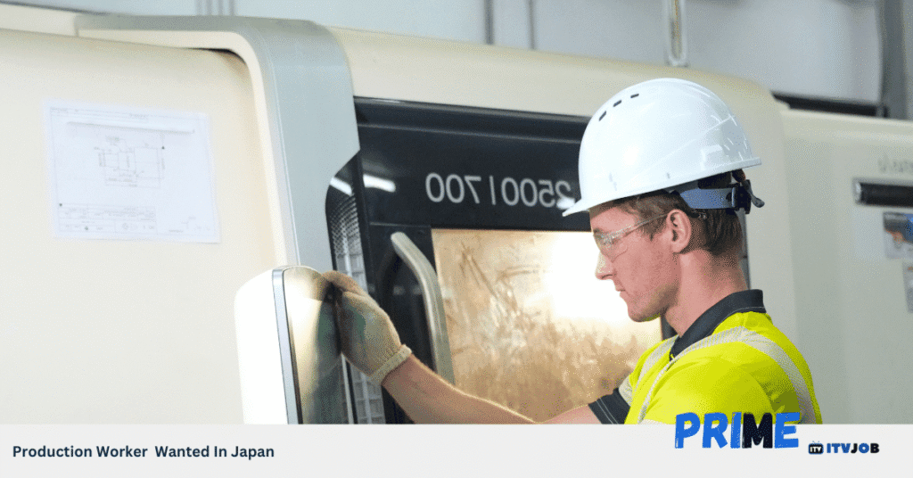 Production Worker Wanted In Japan