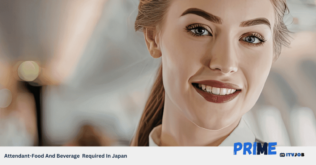 Attendant-Food And Beverage Required In Japan
