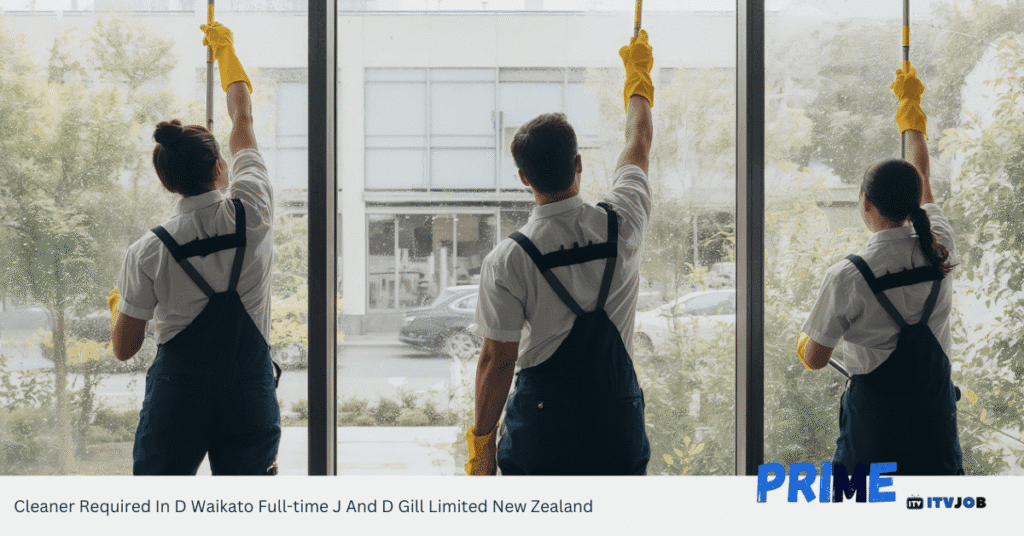 Cleaner Required In D Waikato Full-time J And D Gill Limited New Zealand