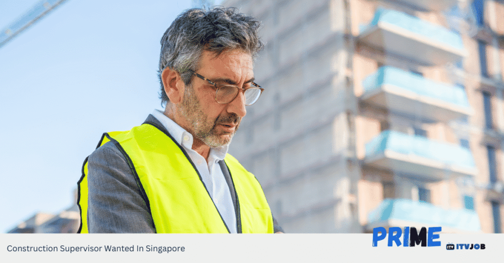 Construction Supervisor Wanted In Singapore