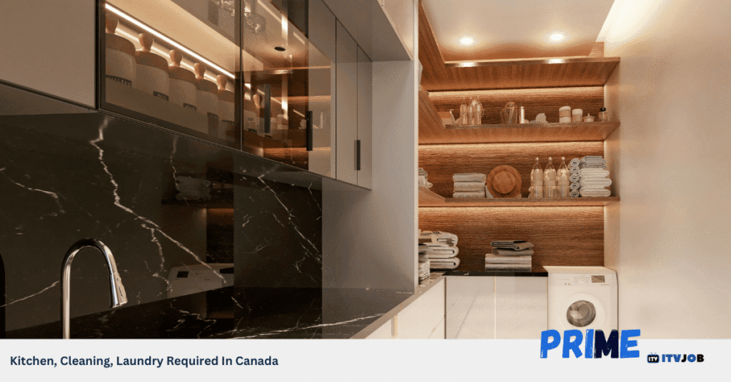 Kitchen, Cleaning, Laundry Required In Canada