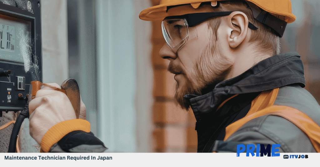 Maintenance Technician Required In Japan