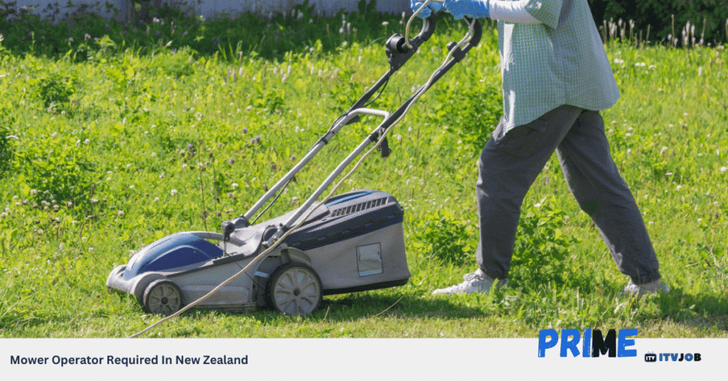 Mower Operator Required In New Zealand