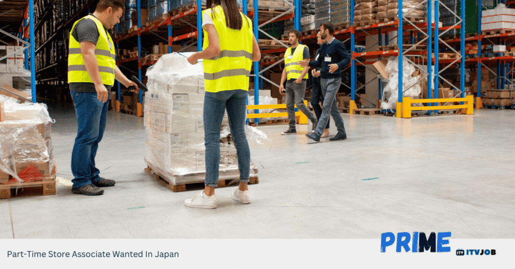 Part-Time Store Associate Wanted In Japan