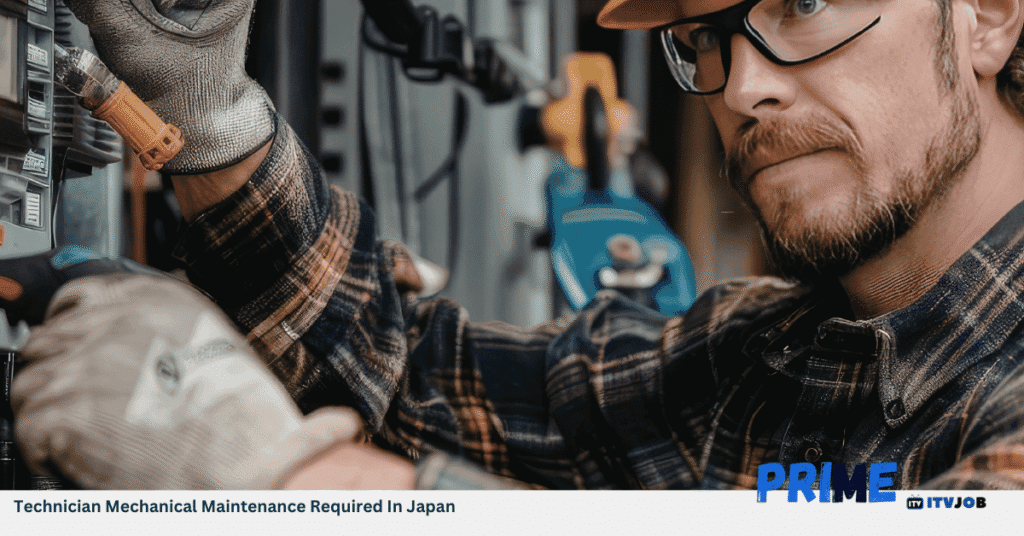 Technician Mechanical Maintenance Required In Japan