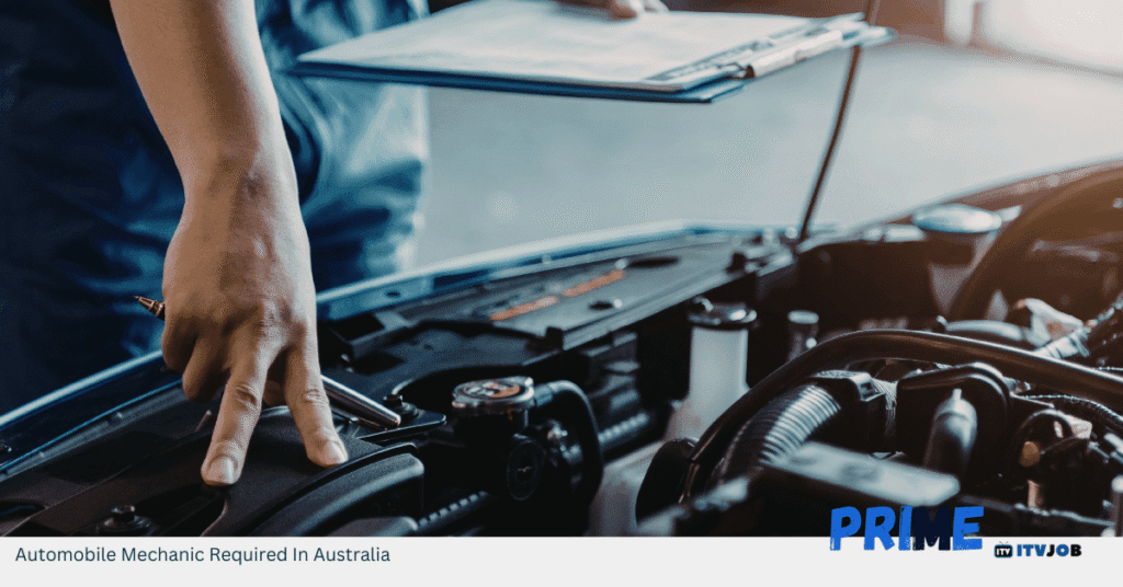 Automobile Mechanic Required In Australia