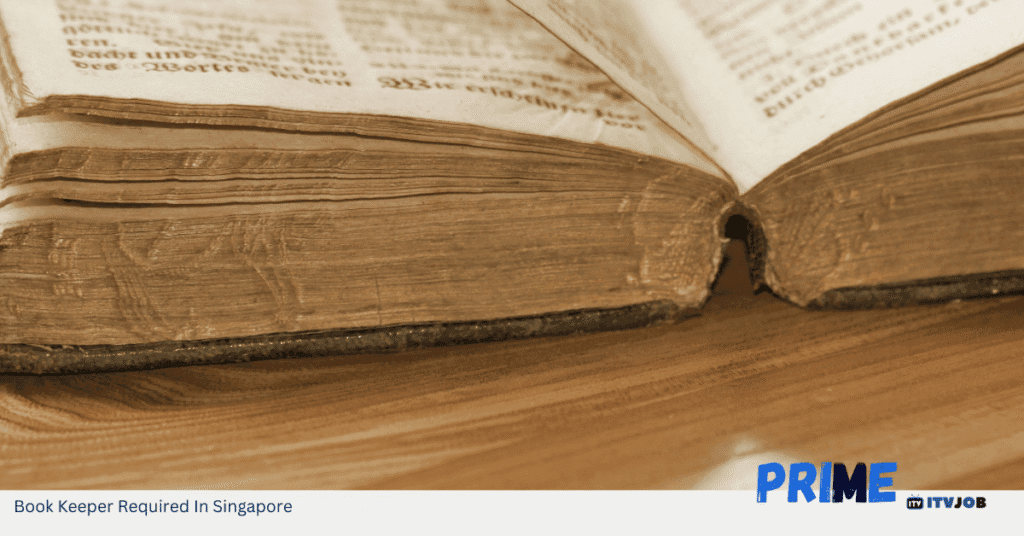Book Keeper Required In Singapore
