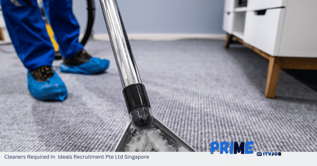 Cleaners Required In Ideals Recruitment Pte Ltd Singapore
