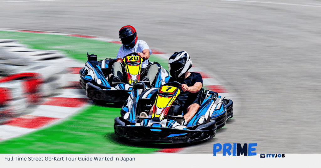 Full Time Street Go-Kart Tour Guide Wanted In Japan