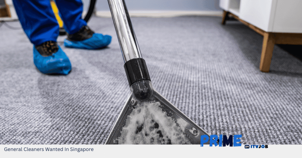 General Cleaners Wanted In Singapore