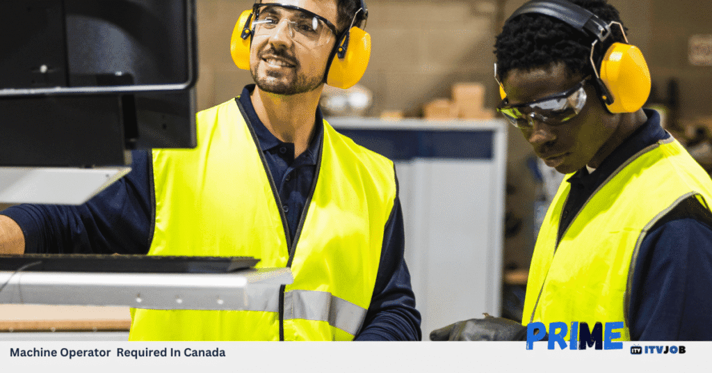 Machine Operator Required In Canada