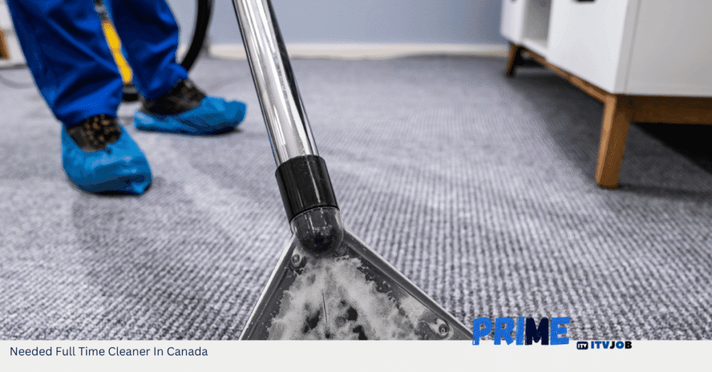 Needed Full Time Cleaner In Canada