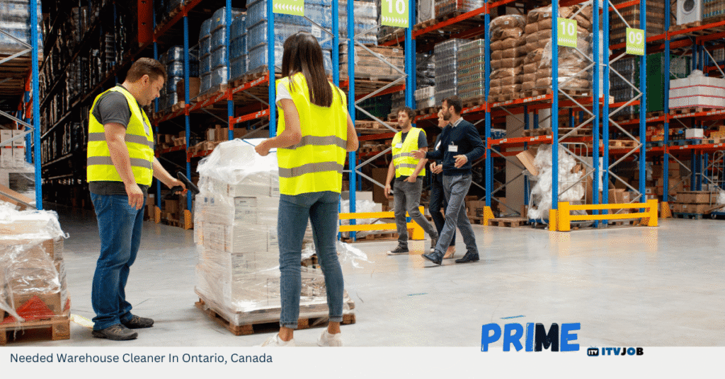Needed Warehouse Cleaner In Ontario, Canada