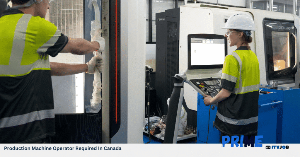 Production Machine Operator Required In Canada