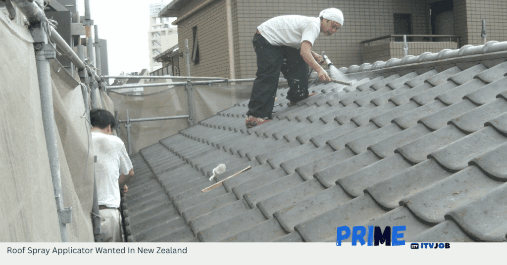 Roof Spray Applicator Wanted In New Zealand