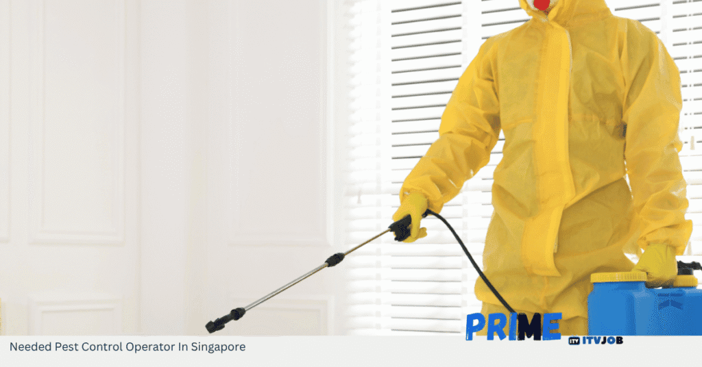 Needed Pest Control Operator In Singapore