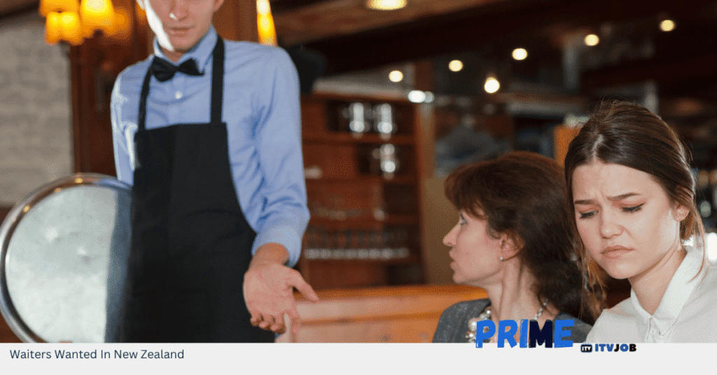 Waiters Wanted In New Zealand